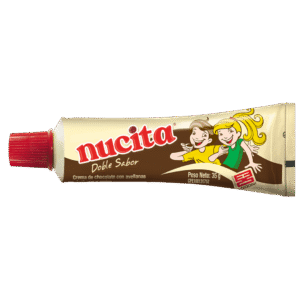 Nucita Dos Sabores Tubito Display 35gr