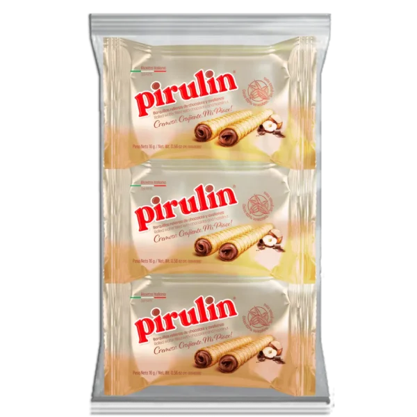 Pirulin Chocolate x 3 16grs